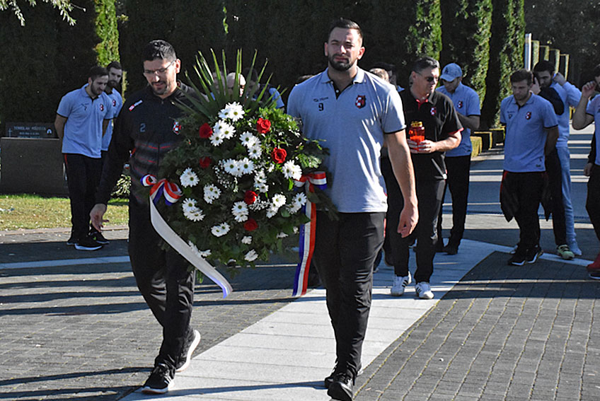 HRK Gorica na Memorijalnom groblju